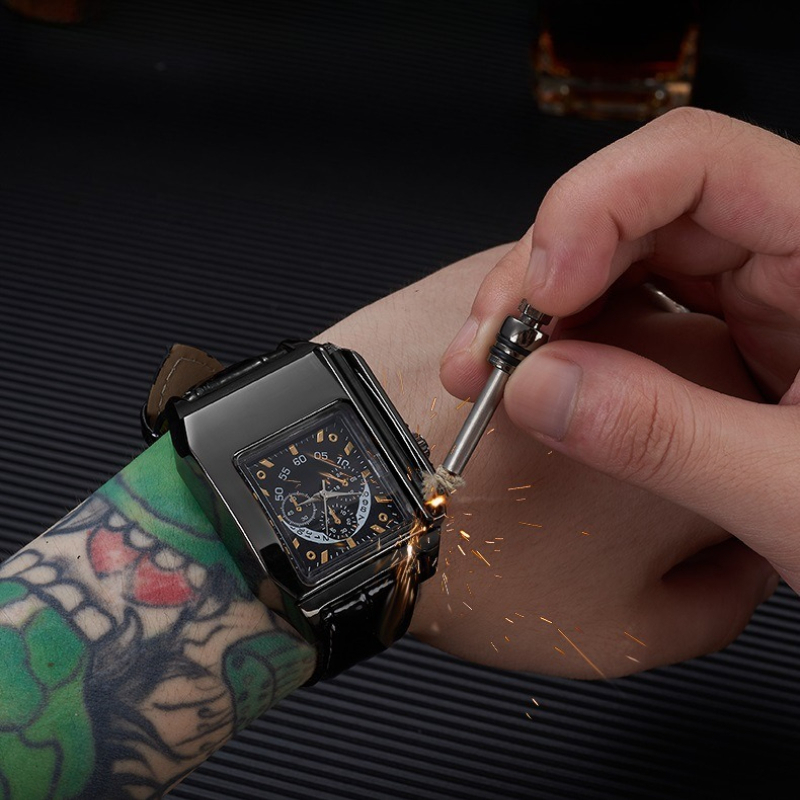 Metal Electronic Watch Lighter - Electronics Gadgets For Gift 评论和价格