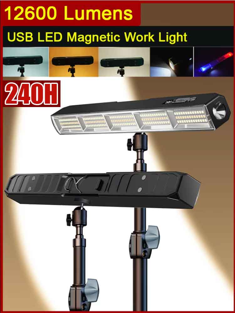 High Power Magnetic LED Light  - Power Bank 评论和价格