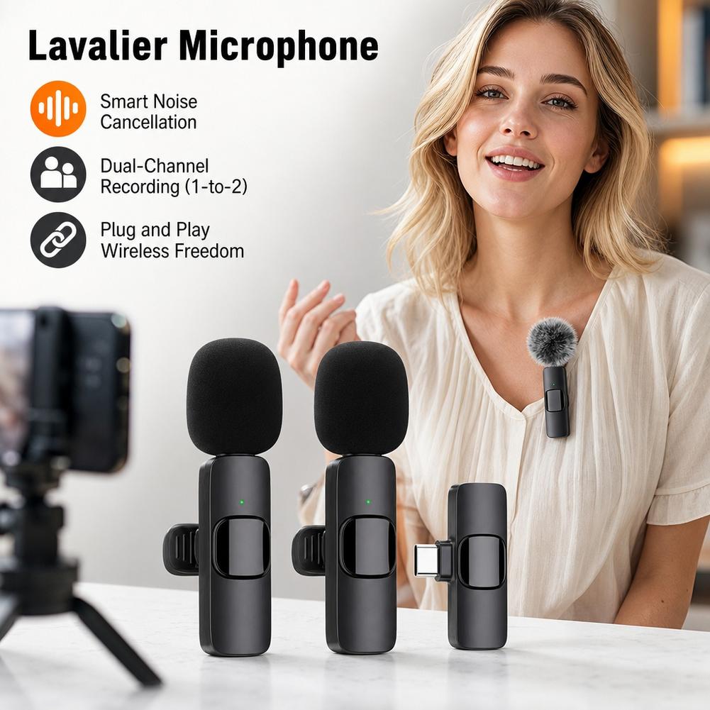 Wireless Lavalier Microphone 1 - Usb Charger 评论和价格