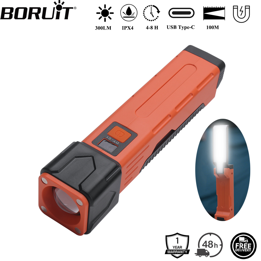 BORUiT 300LM LED Work Light Zo - Power Bank 评论和价格