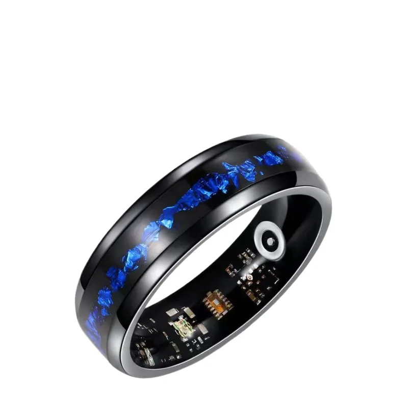 Smart Ring Blue Gold Foil Desi - Smart Watch 评论和价格