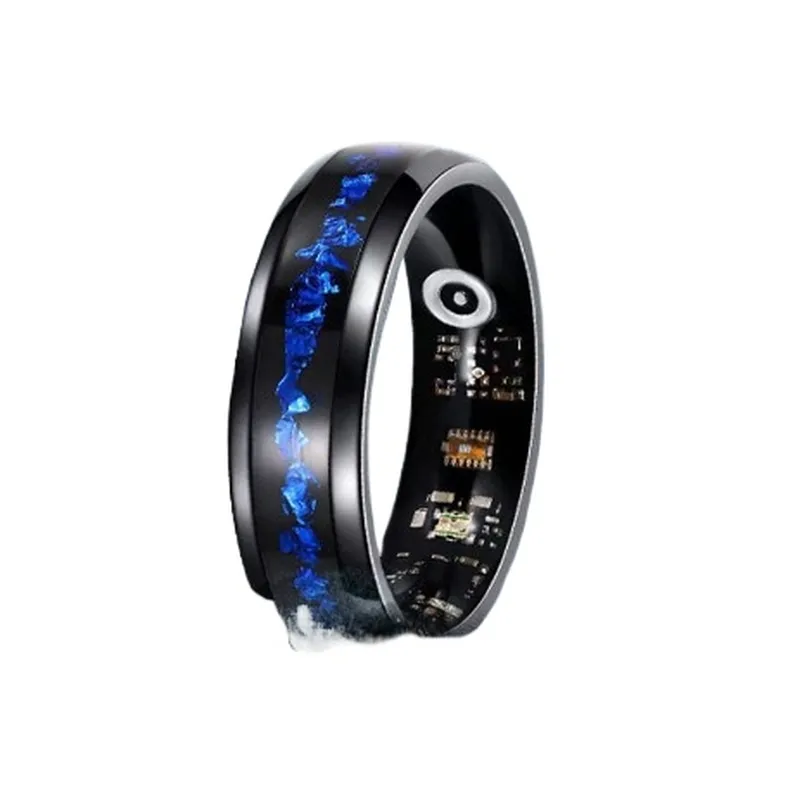 Smart Ring Blue Gold Foil Desi - Smart Watch 评论和价格