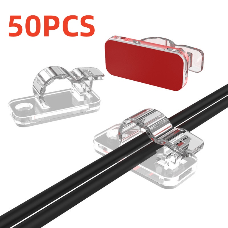 10/50PCS Cable Organizer Clips - Cable Organizer 评论和价格