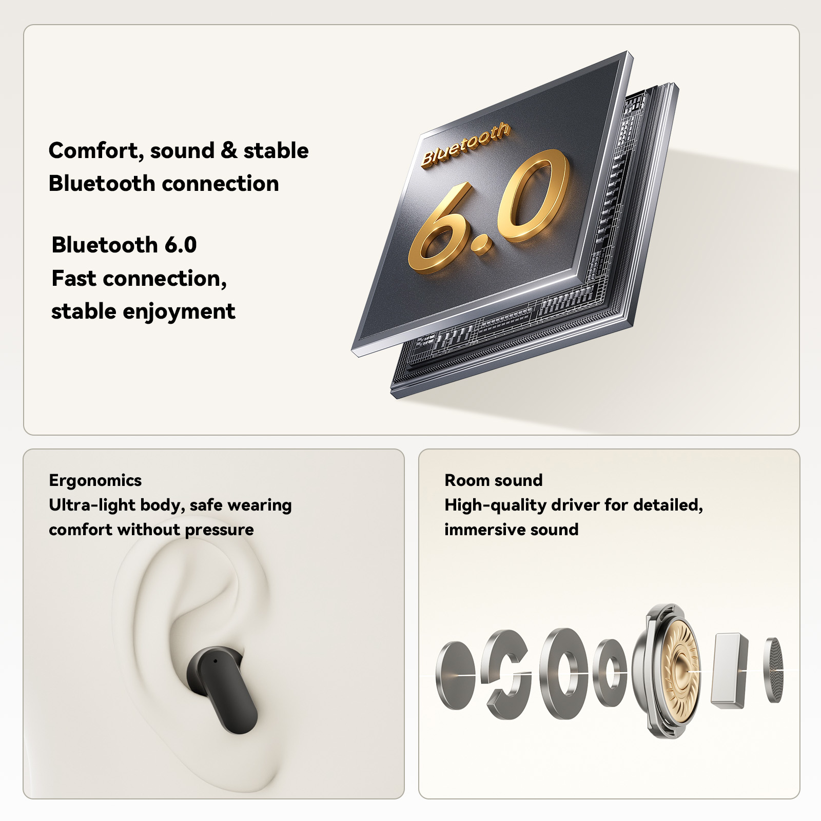 ZNP N04 Wireless Bluetooth Ear - Headphones Wireless 评论和价格
