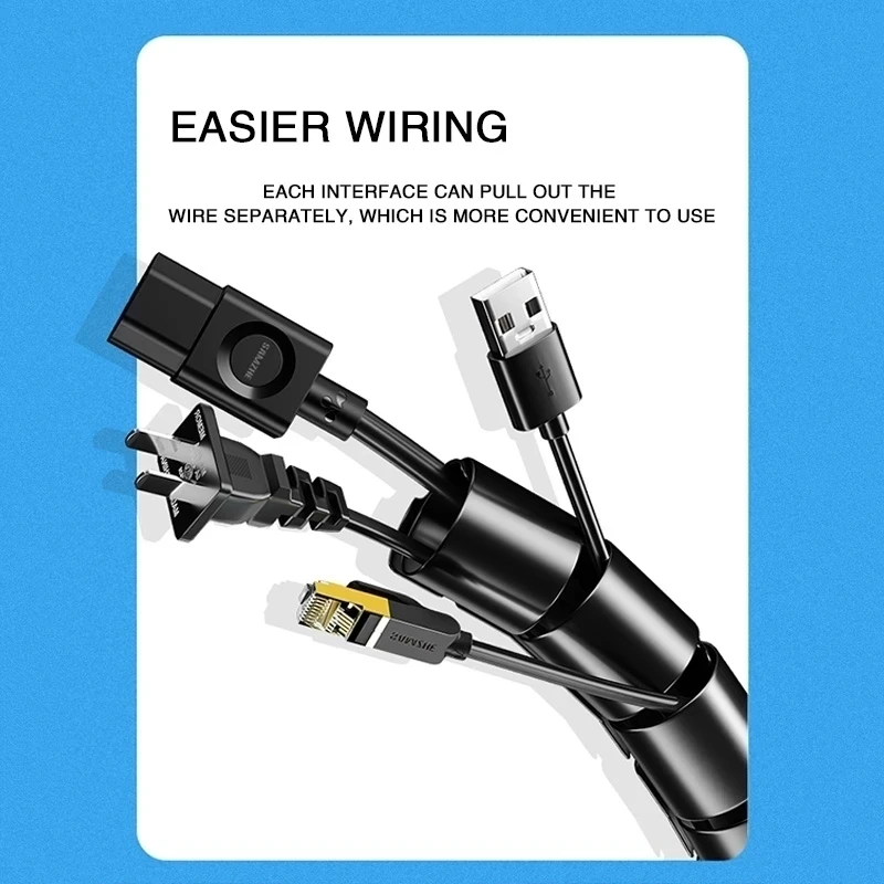 2M Long Cable Management Compu - Cable Organizer 评论和价格