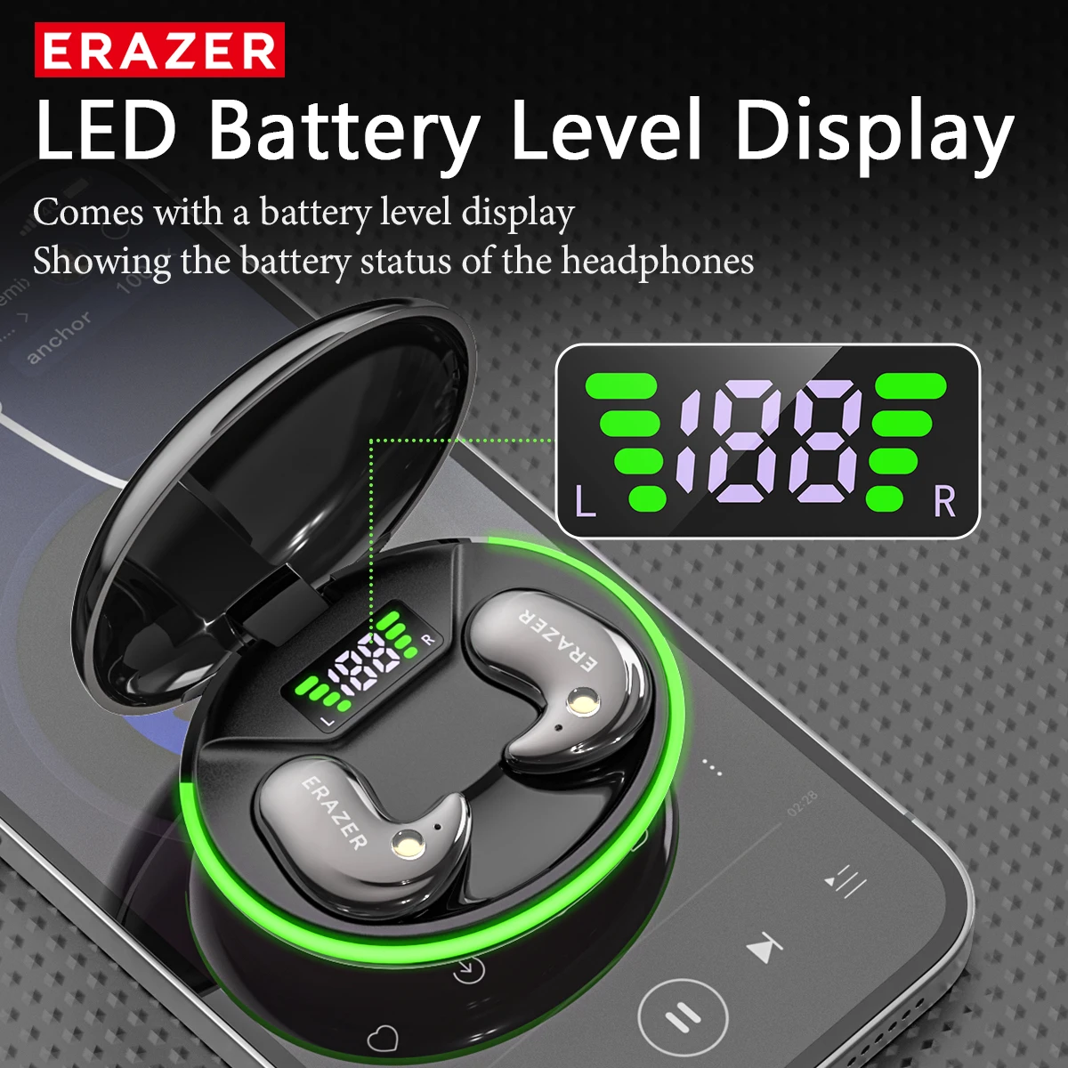 EARZER XF58 In-Ear Bluetooth H - Wireless Charger 评论和价格