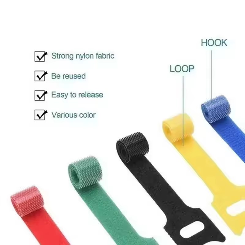 10/30/50Pcs Reusable Hook And  - Cable Organizer 评论和价格