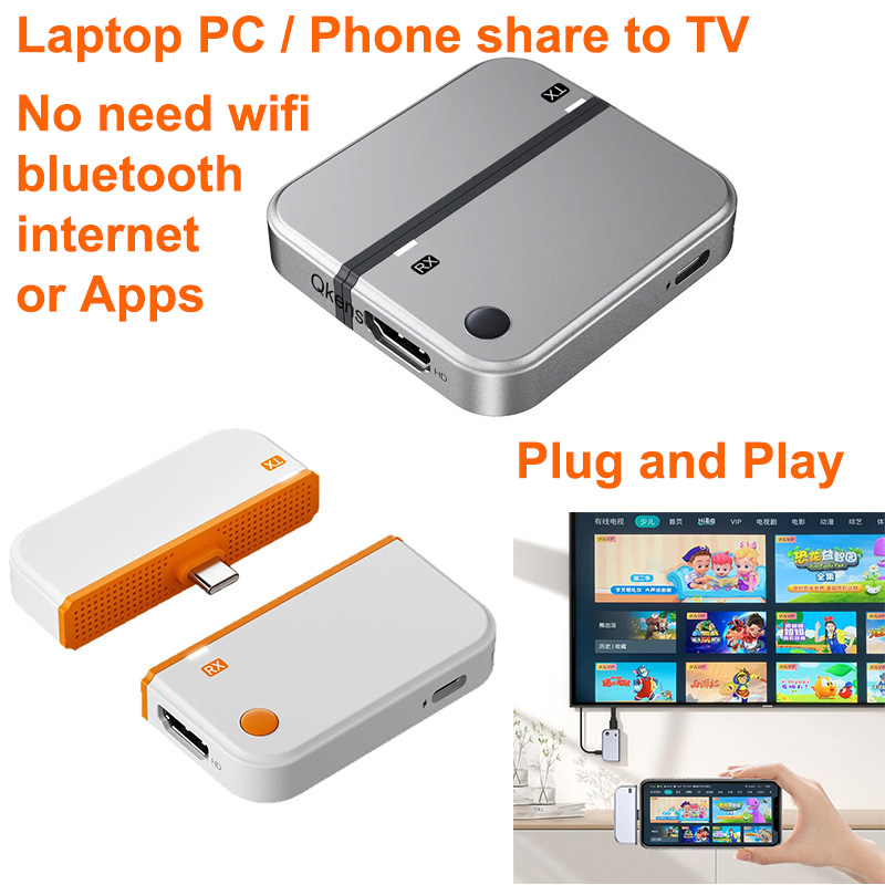 50m Type C Wireless Transmitte - Hdmi Adapter 评论和价格