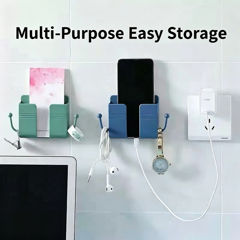 No Drill Wall Storage Rack Mul - Phone Holder 评论和价格