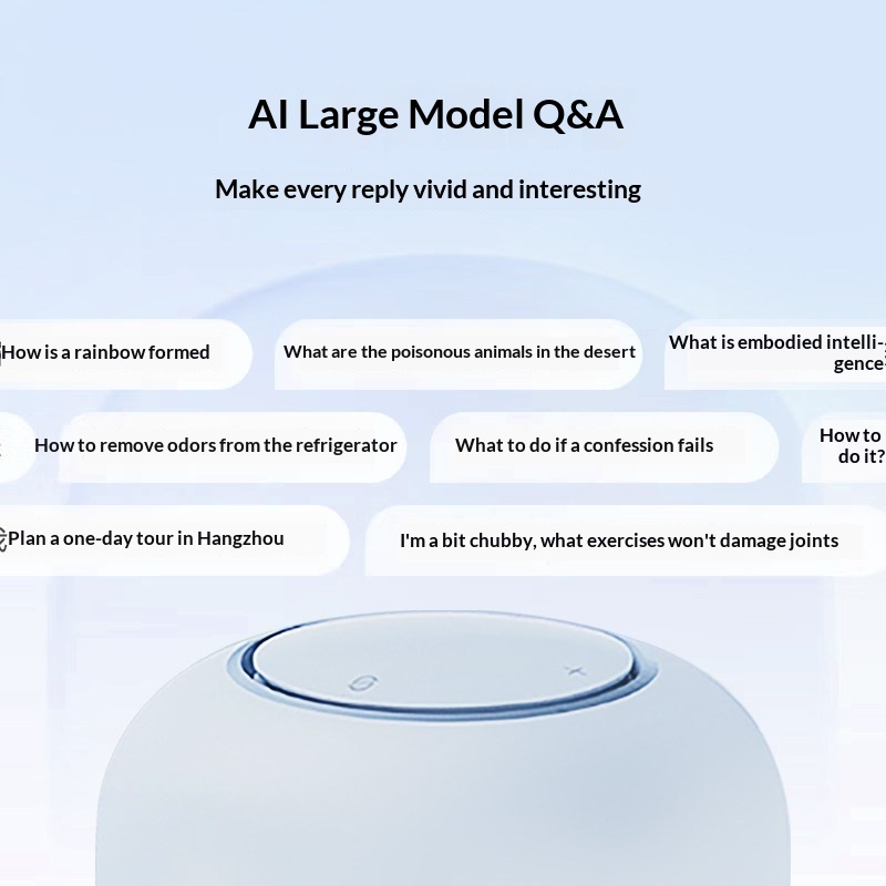 Luo Xiaohei Smart Speaker AI Q - Bluetooth Speaker 评论和价格