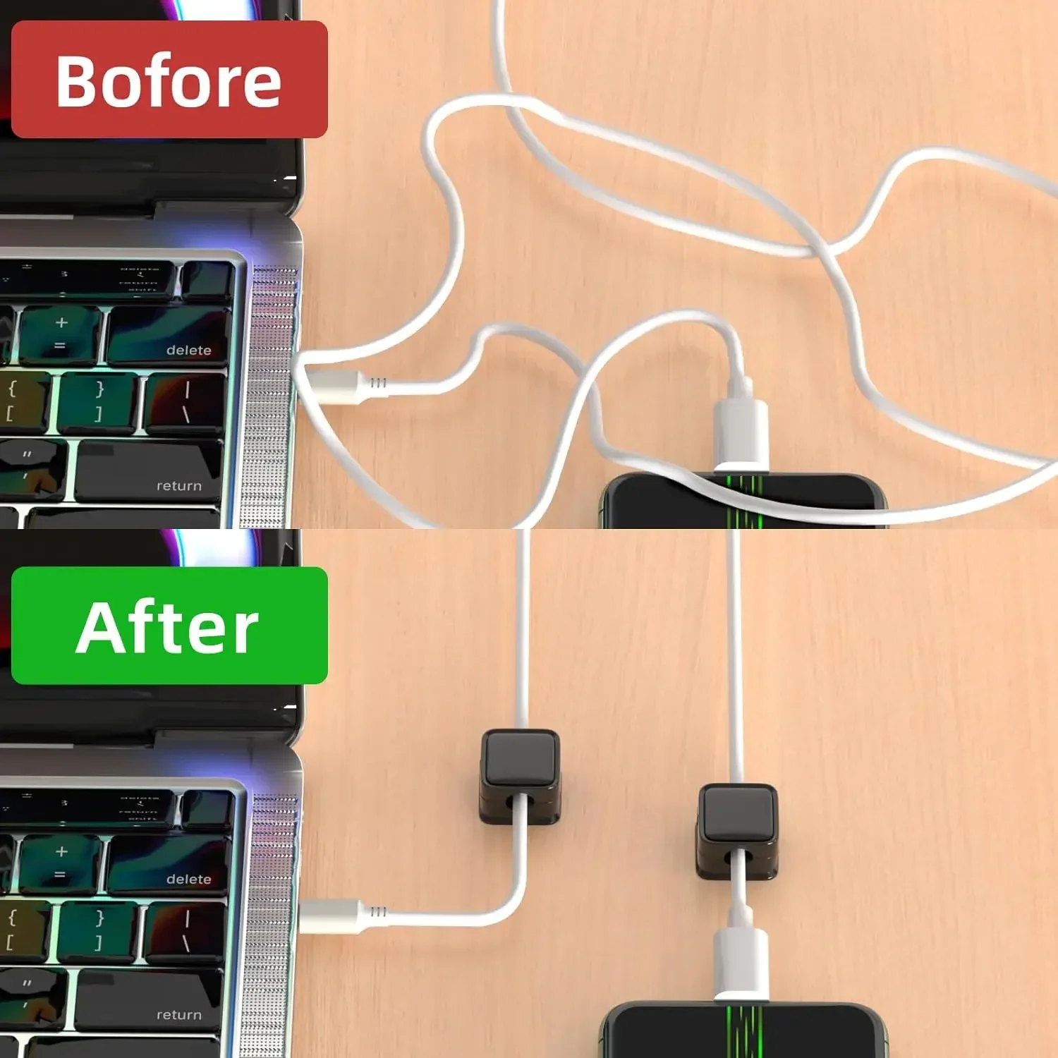 Mini Cable Organizer Holder Ma - Cable Organizer 评论和价格